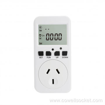 Photo Sensor Countdown Timer With AU Plug